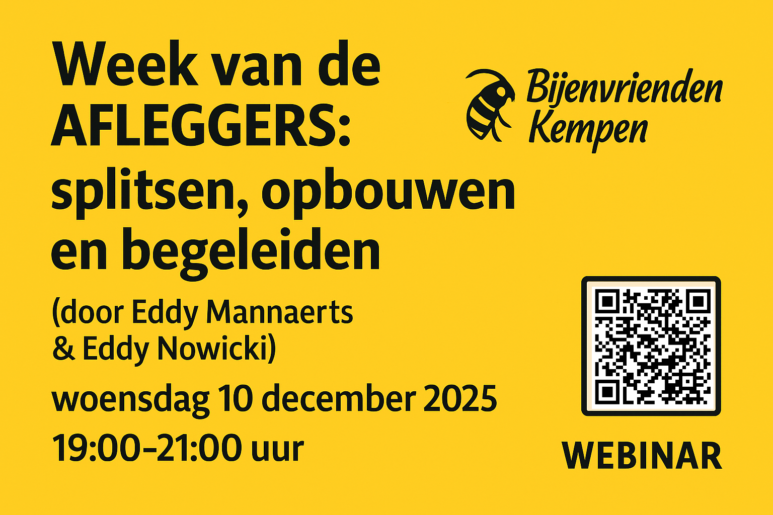 Afleggers: splitsen, opbouwen en begeleiden 